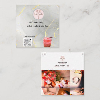 Cartão de visita de Vela Elegante | Soul Candles S