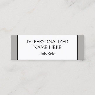 Cartão de visita de Vintage e Classic Professional