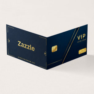 Cartão de visita de VIP Personalizado