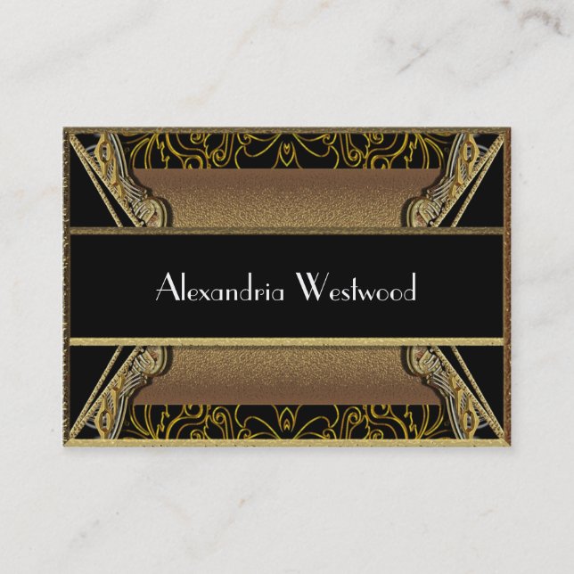 Cartão De Visita Debster Victorian (Frente)