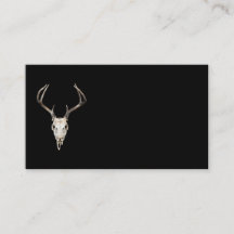 Deer Skull em Preto | Fábricas | Taxidermia