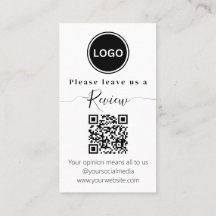 Deixe-nos uma avaliação | QR code Moderno
