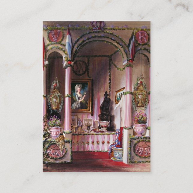 Cartão De Visita Deixe-os comer o bolo (mais opções) - (Frente)