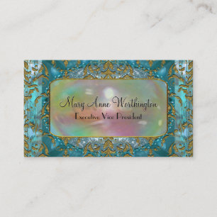 Cartão De Visita Delancey pelo profissional elegante do mar