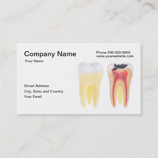 Cartão de visita dental