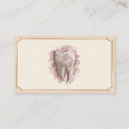 Cartão De Visita Dental Care. Dentista/Dental Assistant. Modelo