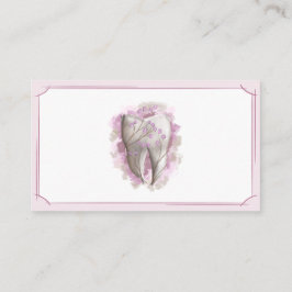 Cartão De Visita Dental Care. Dentista/Dental Assistant. Modelo