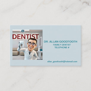 CARTÃO DE VISITA " DENTISTA "