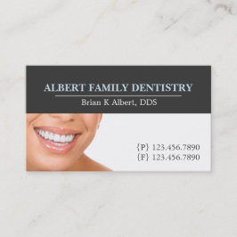 Cartão De Visita Dentista Dental Dentisteria Médico Sorriso Negócio