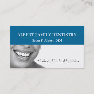 Cartão De Visita Dentista Dental Odontologia Médico Sorriso Negócio