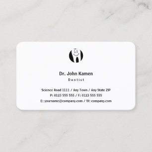 Cartão De Visita Dentista Dente