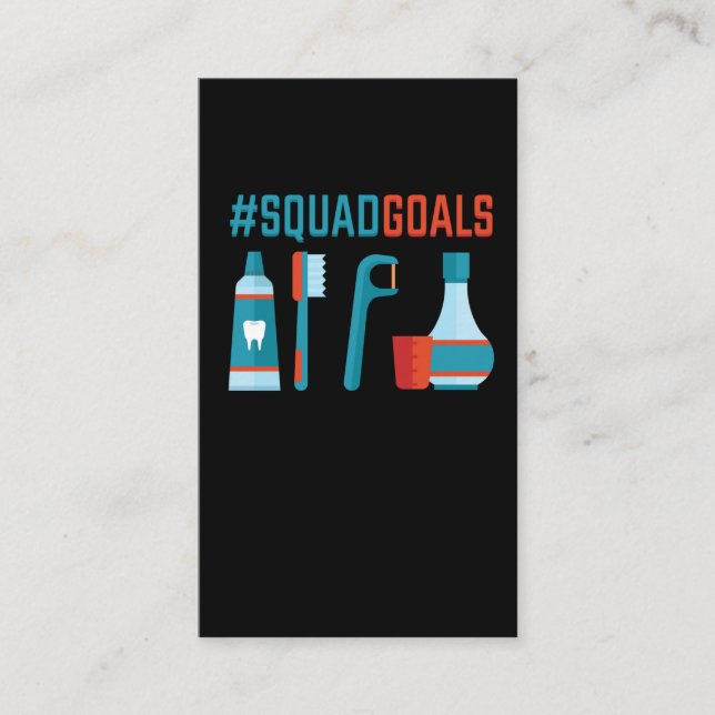 Cartão De Visita Dentista Engraçada Dentista Dentista Higienista De (Frente)