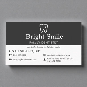 Cartão De Visita Dentista Odontologia