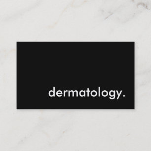 Cartão De Visita dermatologia.