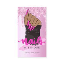 Derrubada de Lente Rosa do Salão do Artista Nail T