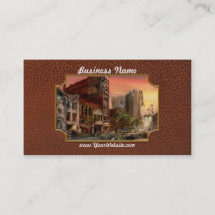 Cartão De Visita Desastre - Pittsburgh, PA - O Inseto Y2K