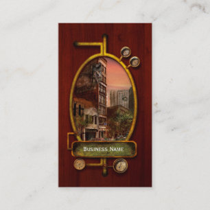 Cartão De Visita Desastre - Pittsburgh, PA - O Inseto Y2K