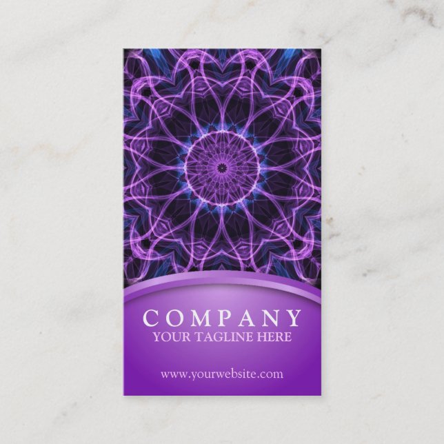 Cartão De Visita Desejo Amethyst (Frente)