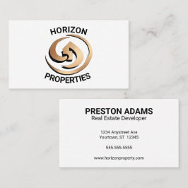 Cartão De Visita Desenvolvedores de imóveis