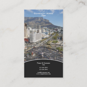 Cartão De Visita Desenvolvimento da construção da propriedade do pe