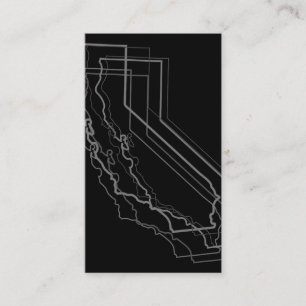 Cartão De Visita desfoque da califórnia