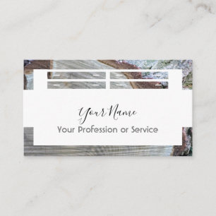 Cartão De Visita Design de madeira para interiores e móveis!