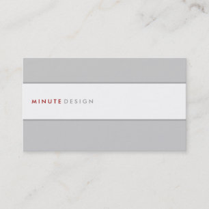 Cartão De Visita Design de Minuto