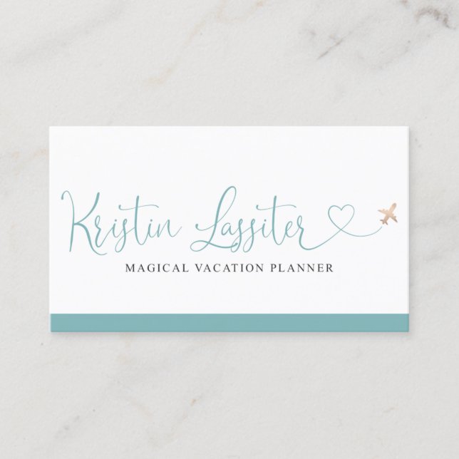 Cartão De Visita Design de placa personalizada | Modelo não editáve (Frente)