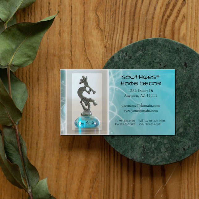 Cartão de visita Design do sudoeste (Criador carregado)