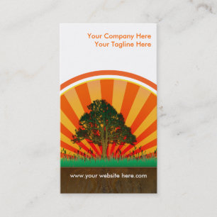 Cartão De Visita design do verão