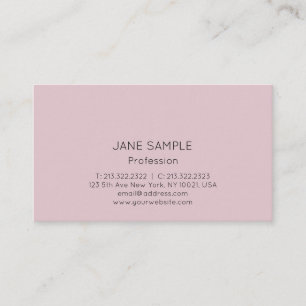 Cartão De Visita Design elegante moderno profissional simples