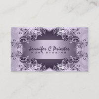 Design Floral Abstrato de lavanda de de Vintage Ro