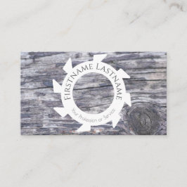 Cartão De Visita Design interior de madeira orgânica 100% ao estilo