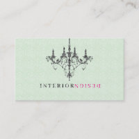 Design interior verde do candelabro preto