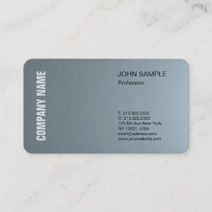 Cartão De Visita Design Profissional Moderno Criativo Elegante Simp