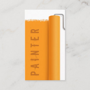 Cartão De Visita Design profissional moderno do pintor