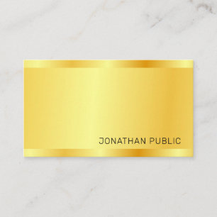 Cartão De Visita Design Simples Elegante Moderno de Tendência Profi