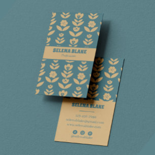 Cartão De Visita Design Vertical Elegante Moderno