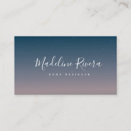 Cartão De Visita Designer de Decoração do Home Designer