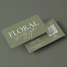 Designer Floral Minimalista Florista Elegante Sage