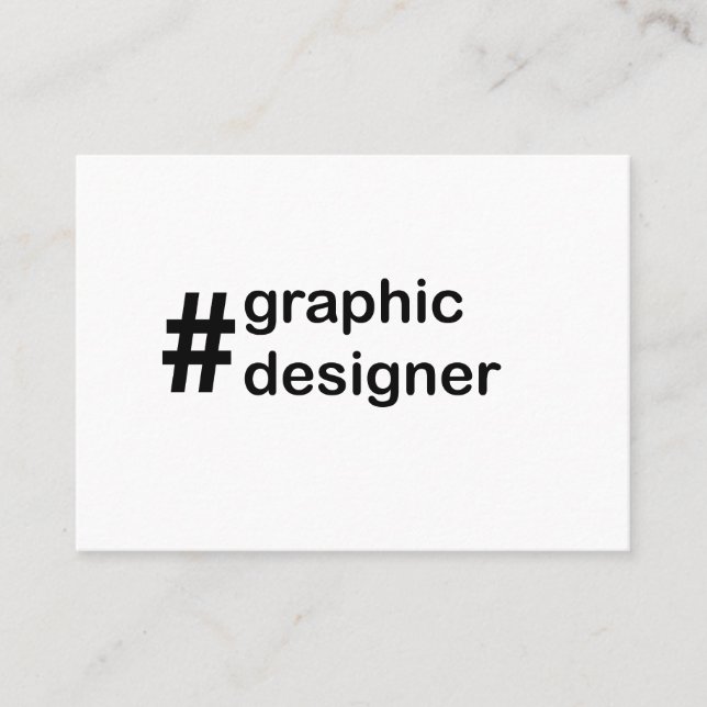 Cartão De Visita Designer Gráfico (Frente)
