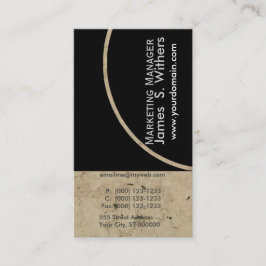 Cartão De Visita Designs de mármore contemporâneos, em relevo