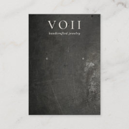 Cartão De Visita Detentor legal de Vídeo Russo Negro