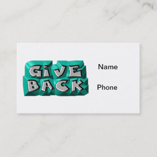 Cartão De Visita Devolver Citação Sabedoria Cinza Teal Letras Esc