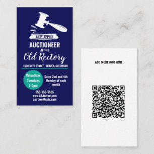 Cartão De Visita Dia de avaliação do preço de venda da venda da 