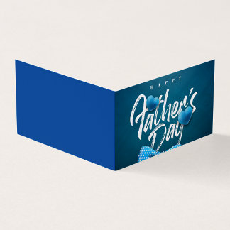 Cartão De Visita Dia de os pais Feliz