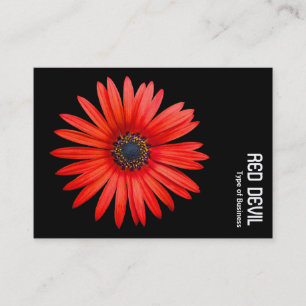 Cartão De Visita DIABO VERMELHO - Preto