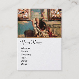 Cartão De Visita DIALÉTICA, azul-esverdeado, papel pérola branco