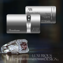 Diamantes e Iniciais Silver Shimmery muito elegant