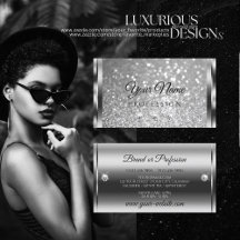 Diamantes Luminosos de Silver Glitter Glitter